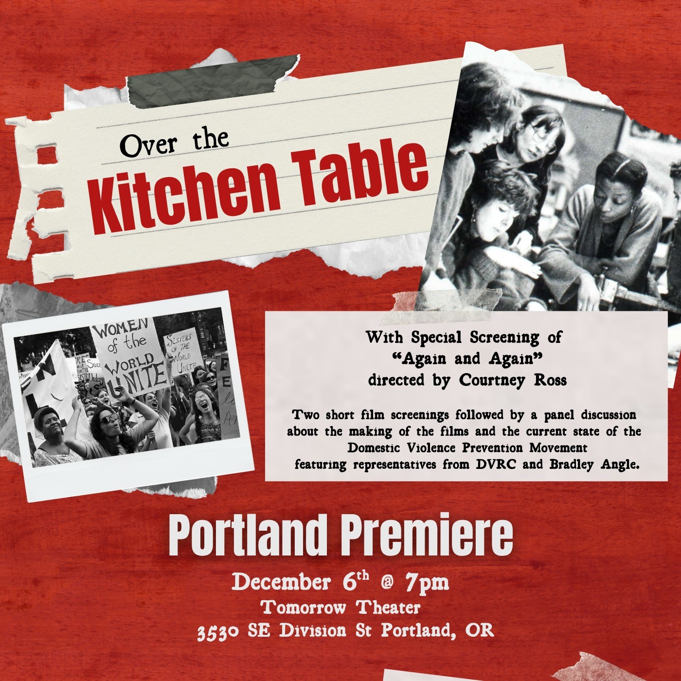 Event Photo: Over the Kitchen Table