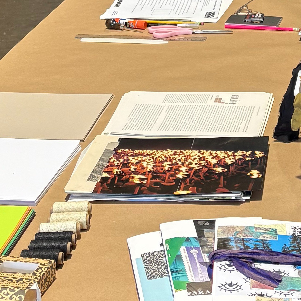 Event Photo: Second Tuesdays Paper Jam: Sketchbook Club