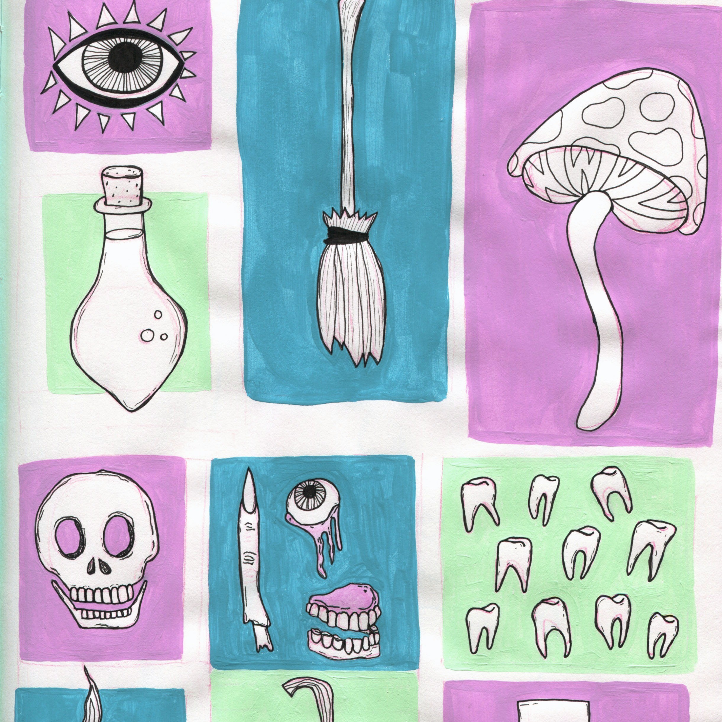 Event Photo: Second Tuesdays Paper Jam: Sketchbook Club