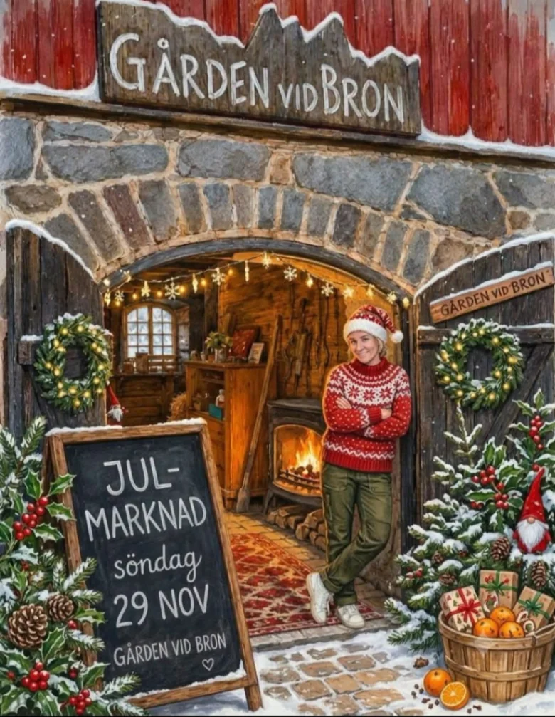Julmarknad @Gården vid Bron 29/11 - Jul evenemang i Varberg