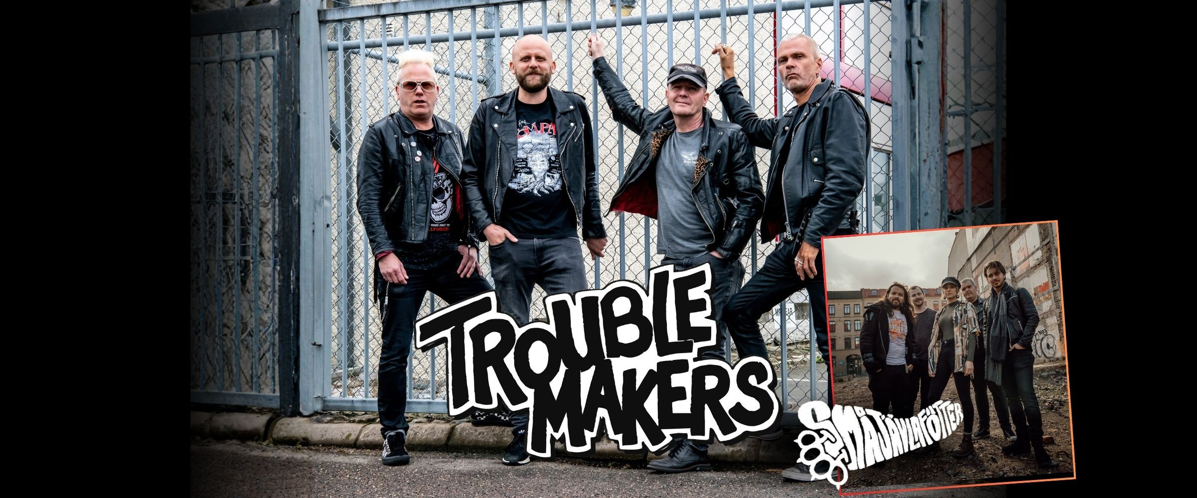 Evenemangs bild för evenemang Troublemakers + Småjävlafötter
