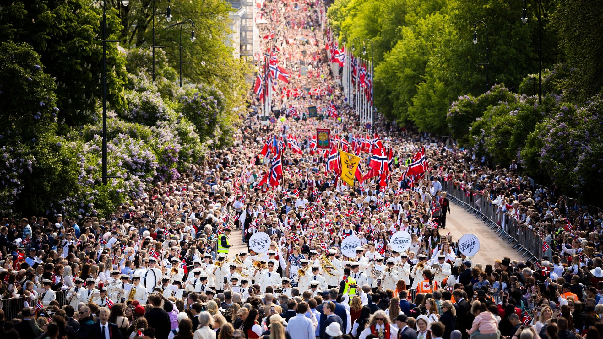 Norway's Constitution Day in Oslo: Children's parade