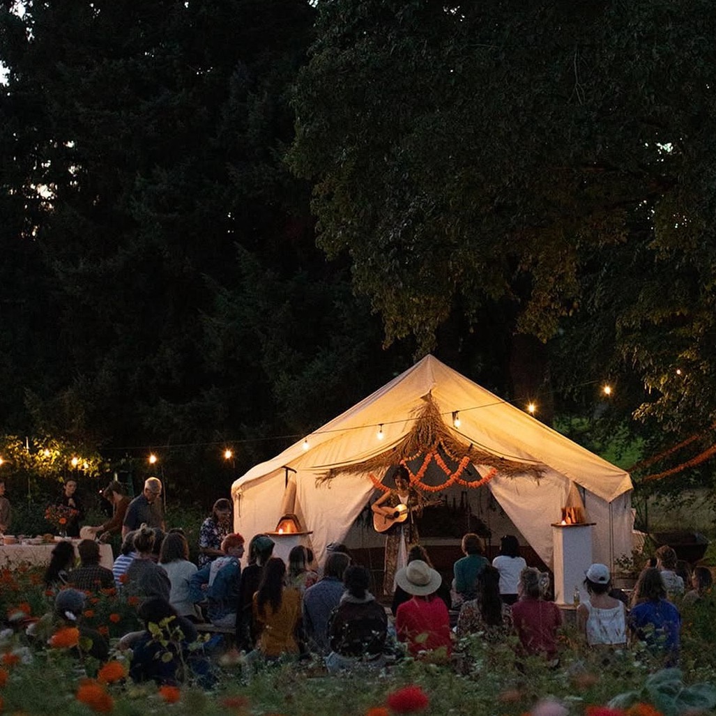 Event Photo: Golden Hour Farm Concert Featuring Alela Diane and Guests 