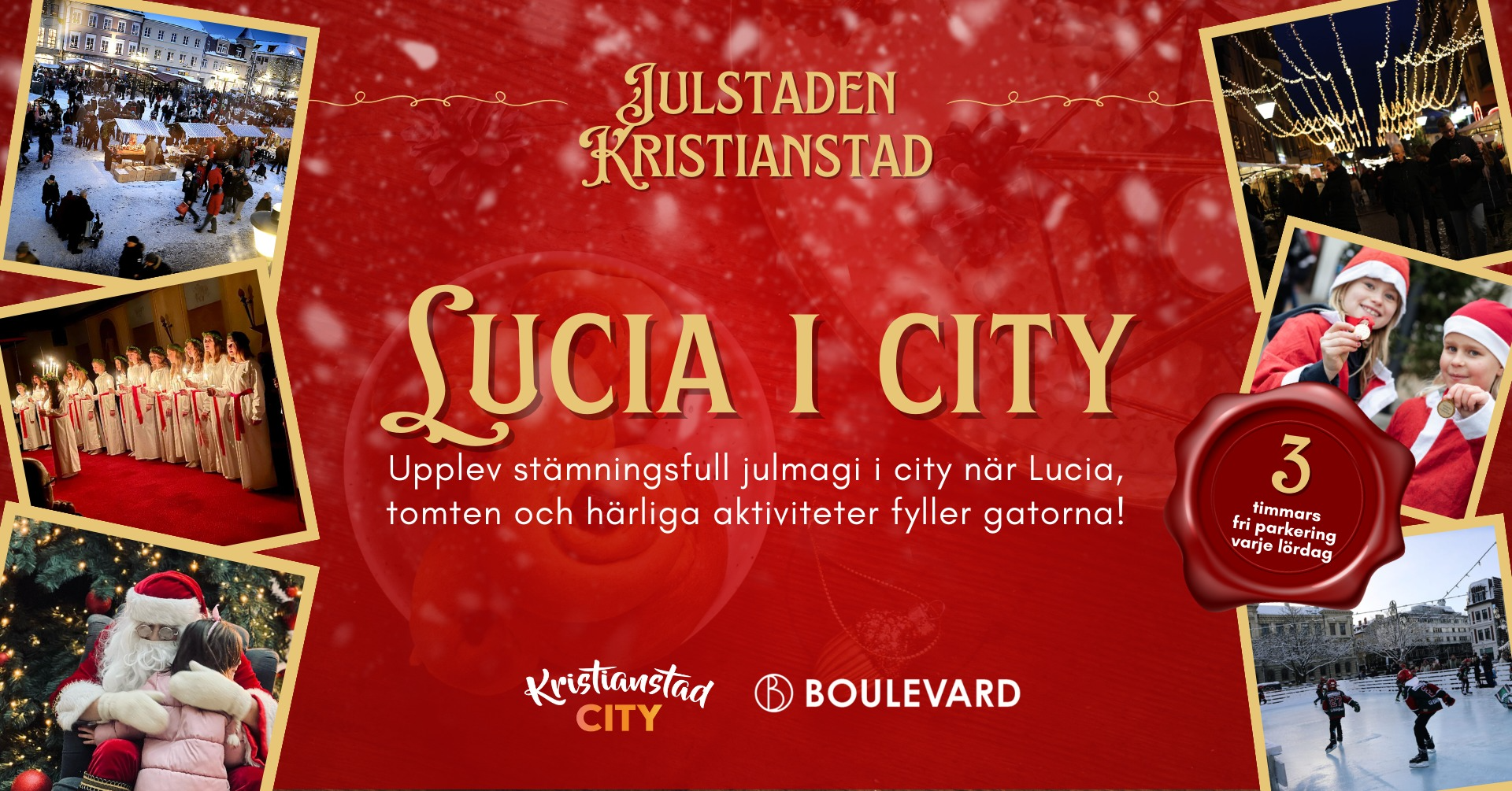 Evenemangs bild för evenemang Lucia i city | Julstaden Kristianstad