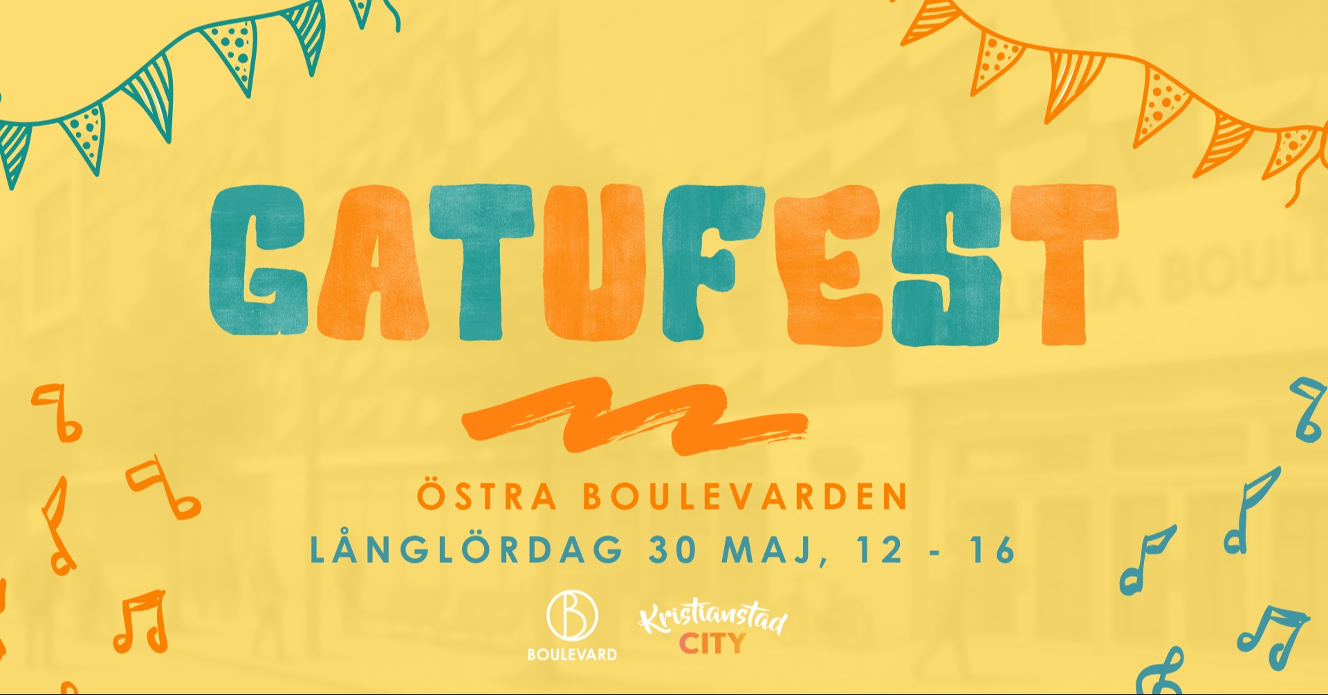 Evenemangs bild för evenemang Gatufest  | Långlördag 30 maj