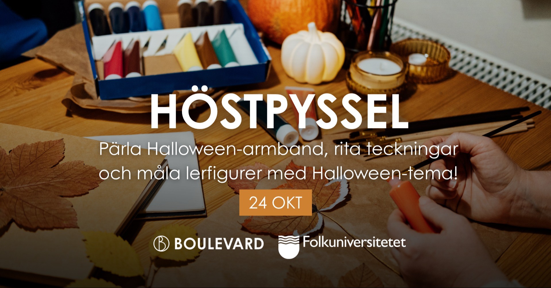 Evenemangs bild för evenemang Höstpyssel | Höstlov på Boulevard