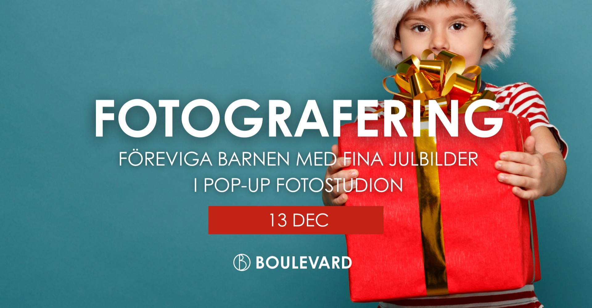 Evenemangs bild för evenemang Fotografering | Julverkstad på Boulevard