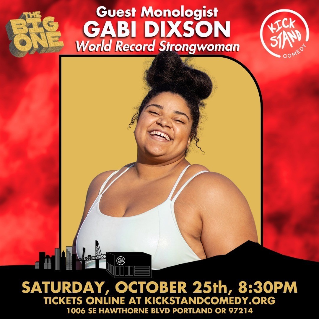 event poster with title in text