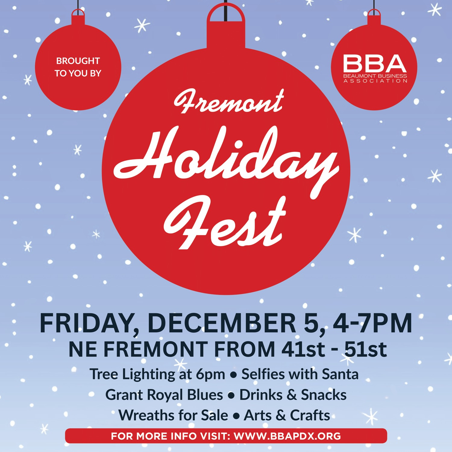 event poster with title in text 