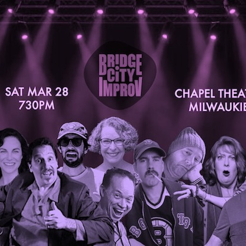 event poster with title in text