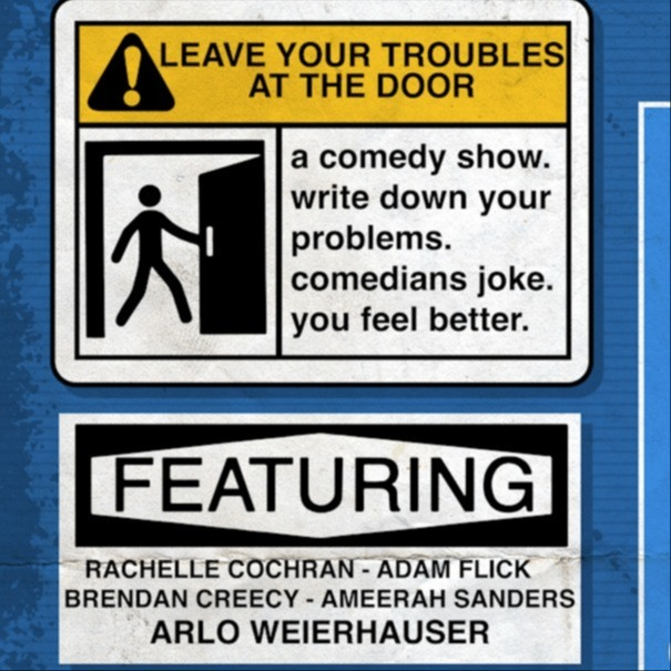 event poster with title in text 