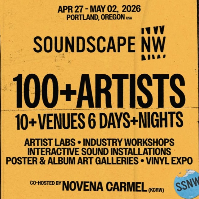 event poster with title in text 