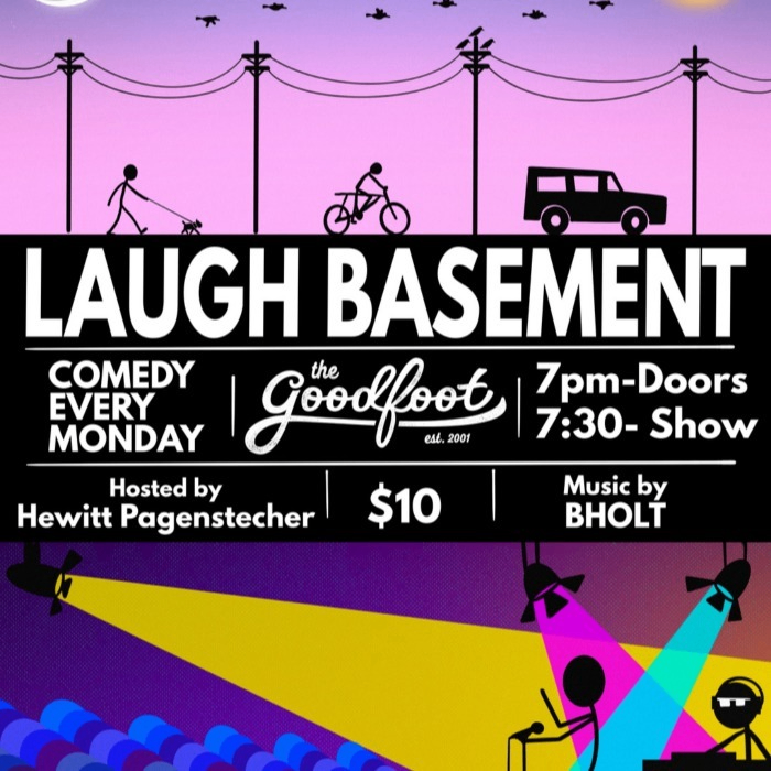 event poster with title in text 