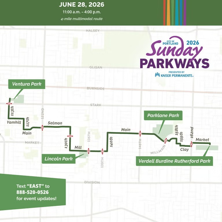 map of parkways route