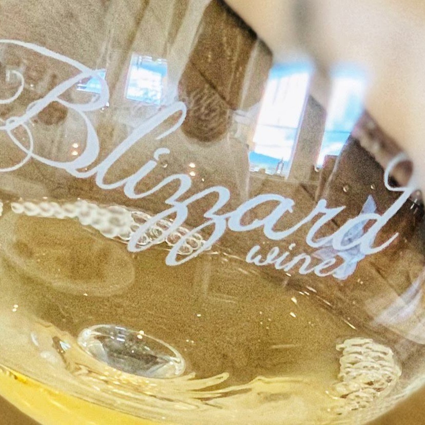 a glass full of white wine
