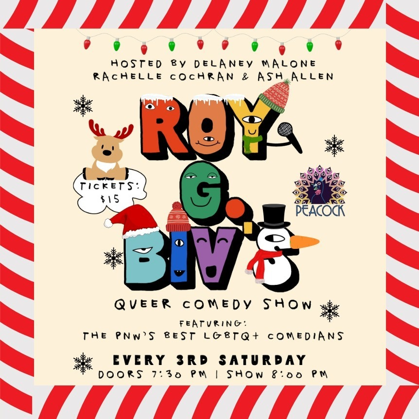 event poster with title in text