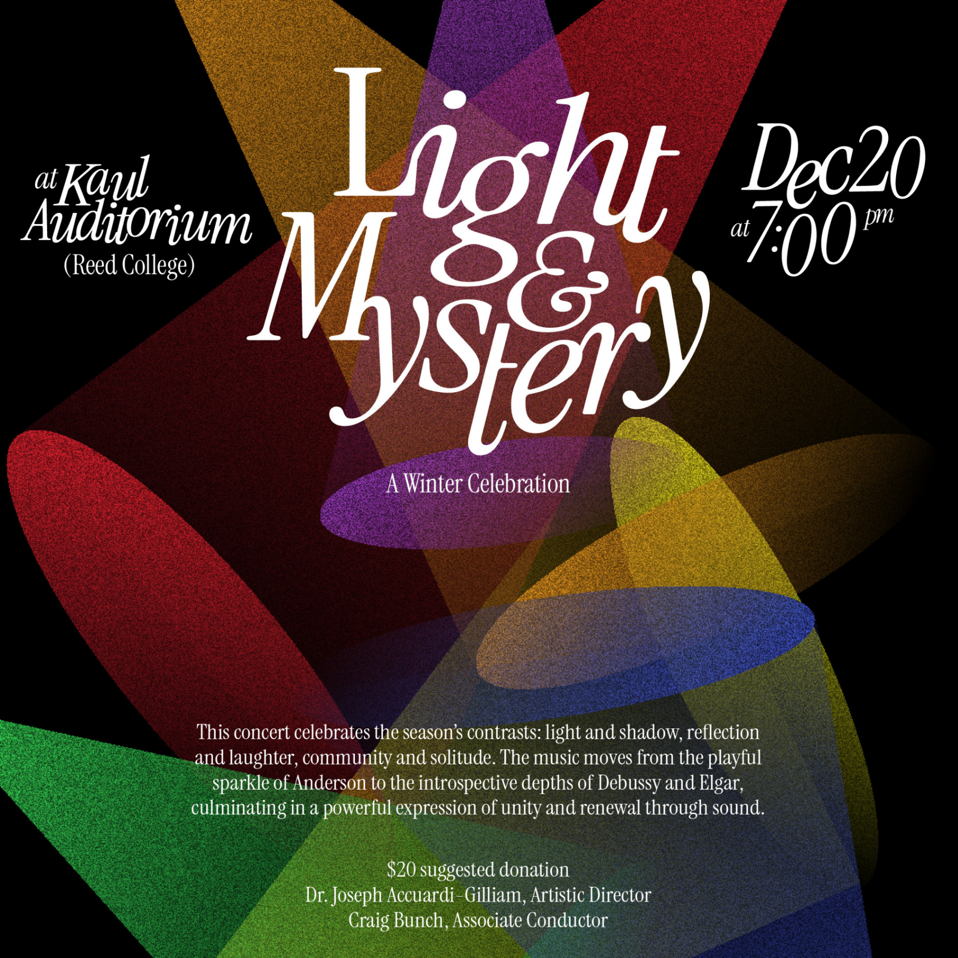 Event Photo: Light and Mystery: A Winter Celebration