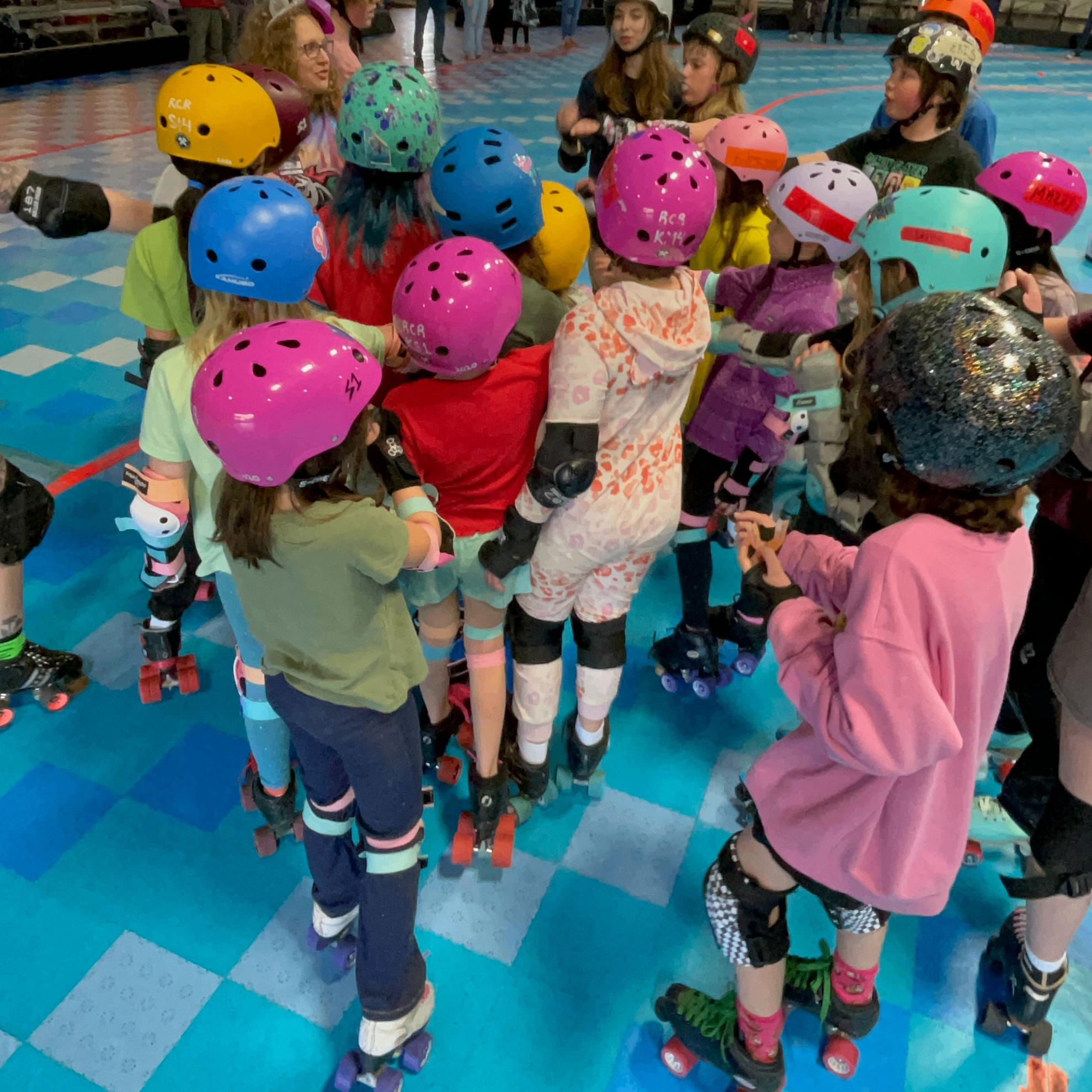 Event Photo: Youth Roller Derby Spring Break Camp (ages 7-12)