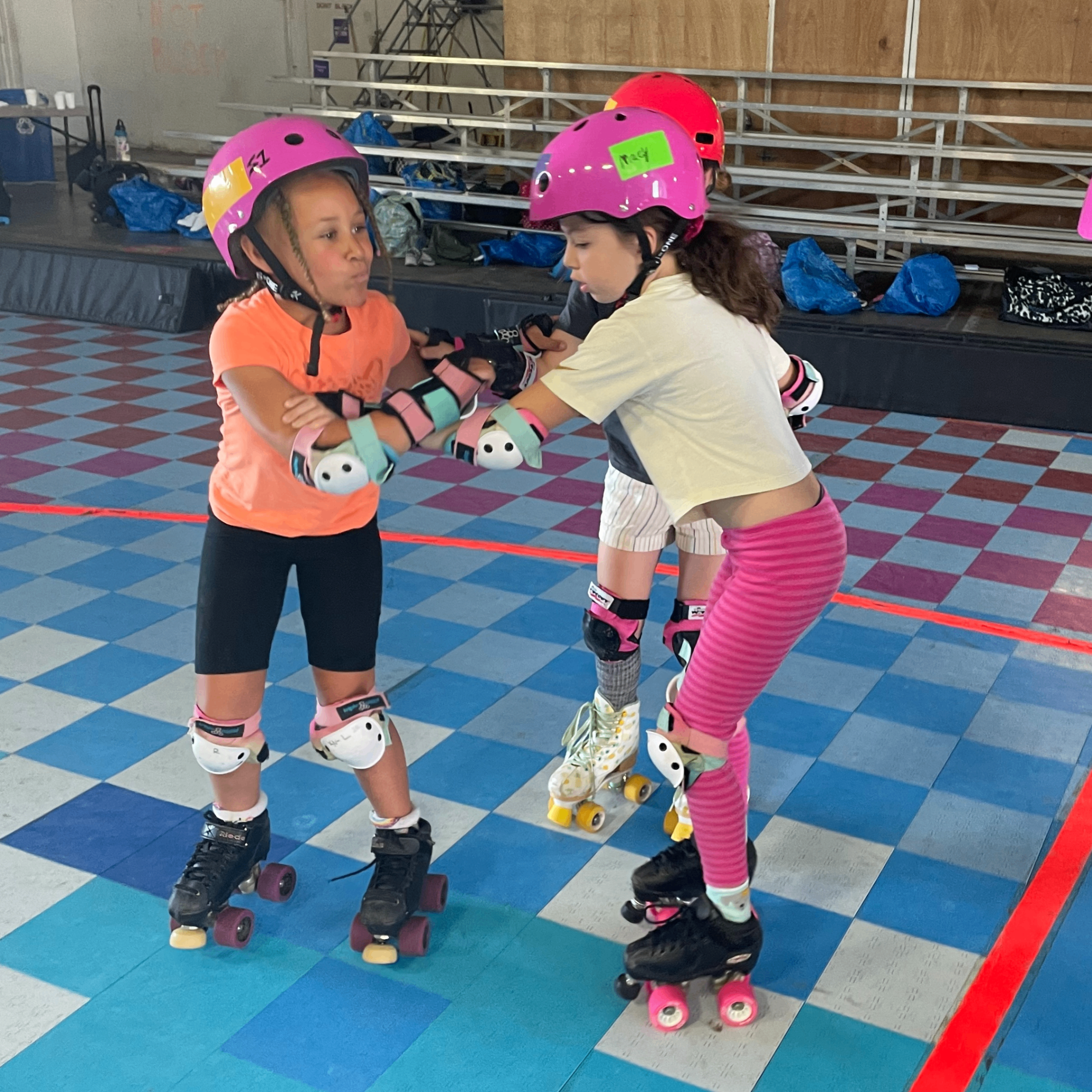Event Photo: Youth Roller Derby Spring Break Camp (ages 7-12)