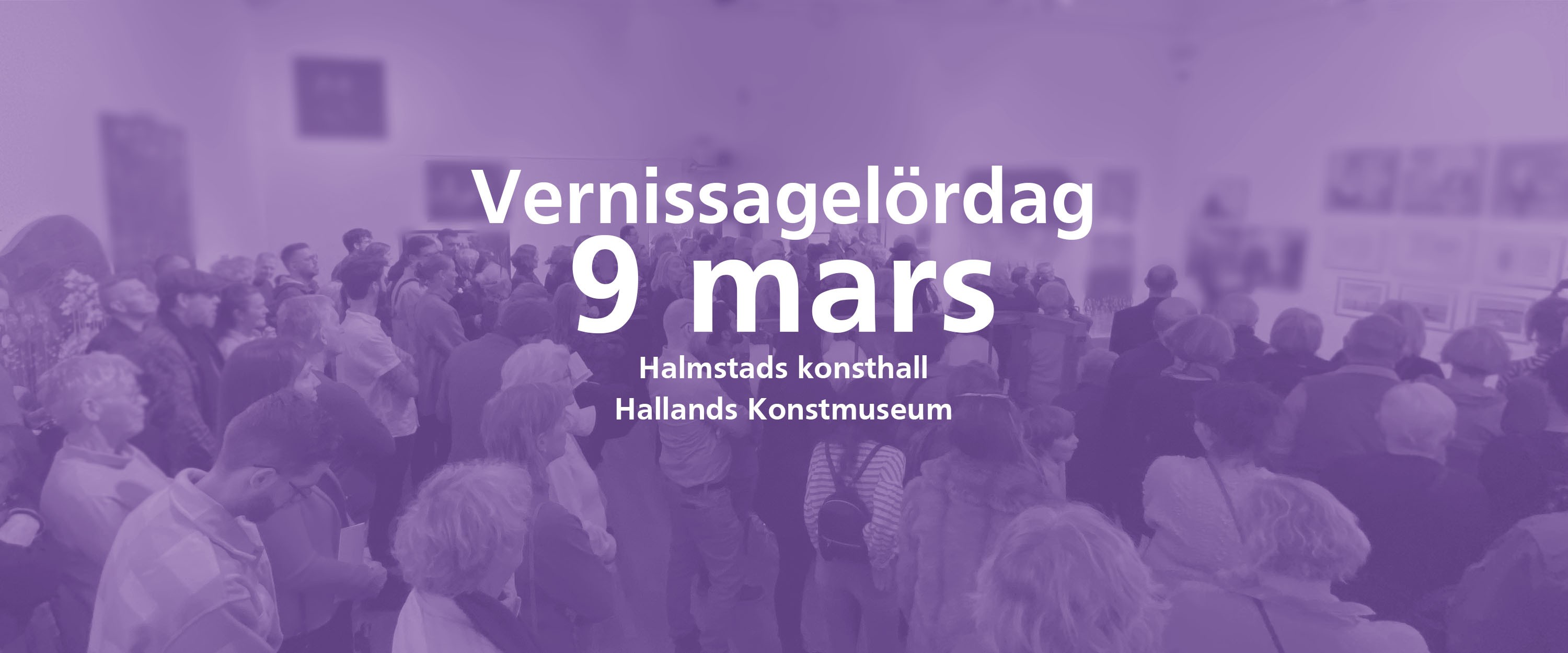 Bildbeskrivning saknas för evenemanget: Vernissagelördag på Halmstads konsthall och Hallands Konstmuseum